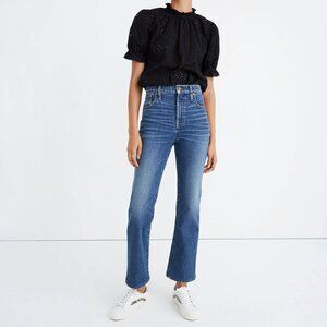 Madewell Slim Demi-Boot Jeans in Sundale Wash